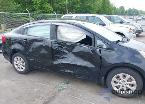 2016 Kia Rio Ex from USA, damaged, VIN KNADN4A38G6681533